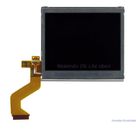 Nintendo DS Lite Display oben, oberer Bildschirm DS Lite, Top screen Nintendo DS Lite, DS Lite LCD oben, Nintendo DS Lite Ersatzteile, NDS Lite Ersatzbildschirm