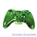 XBOX 360 Controller Gehäuse für Wireless Controller, Farbe grün glänzend metallisiert, xbox 360 controller case