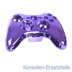 XBOX 360 Controller Gehäuse für Wireless Controller, Farbe violett / purple / lila glänzend metallisiert, xbox 360 controller case