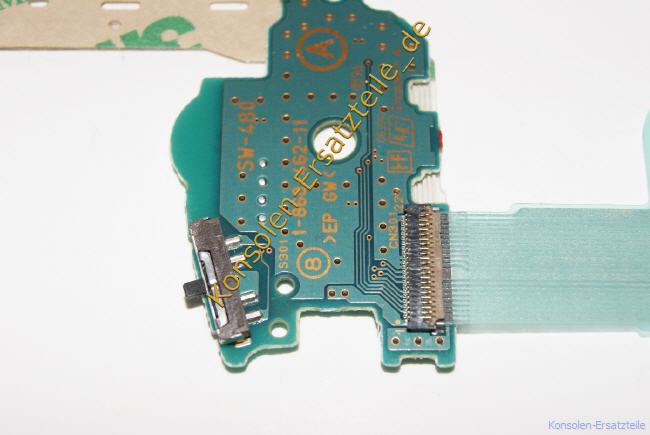 PSP 1000 Schalterplatine mit Anschluss
