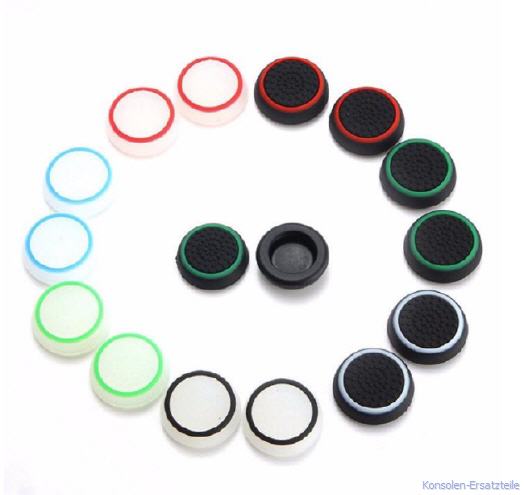 PS4 Controller Thumbstick Kappen, PS4 Gummi Kappen, PS47 Grips, PS4 Controller Grips, XBOX One Gummi Kappen, PS4 Controller caps, PS4 Controller Silicones, PS4 Controller Siliokon Kappen, XBOX One Controller caps