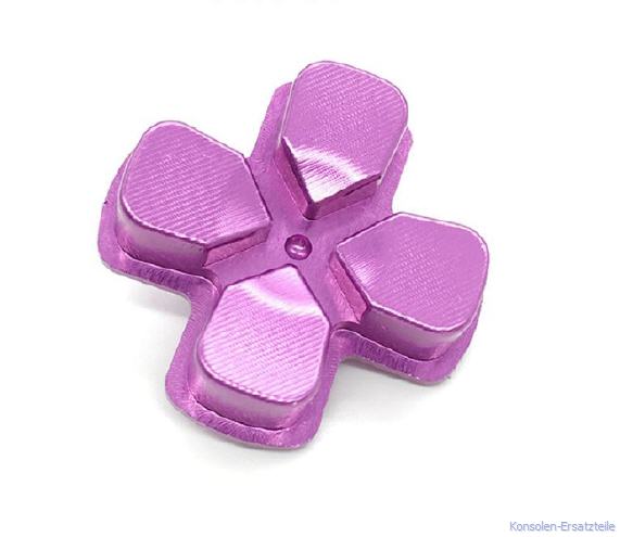 violett, lila, PS4 Controller Button Metall Steuerkreuz d-pad, ps4-controller-button-metall-steuerkreuz-d-pad
