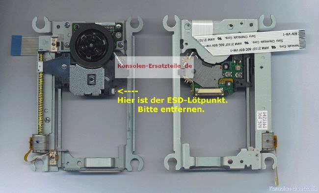 PS2 Slim Laser-Laufwerk TDP082W, PS2 Slim Laserlaufwerk TDP082W, PS2 Slim Laufwerk, PS2 Slim Ersatzteile, Playstation 2 Slim Ersatzteil