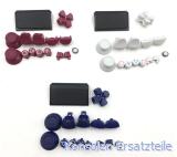 Tastenset PS4 Slim Pro Controller Trigger Button Set, PS4 Pro Controller Trigger Button, PS4 Slim Knöpfe L1 L2 R1 R2, PS4 Tasten, PS4 Ersatztasten, PS4 Tastenfedern, PS4 Ersatzteile für PS4 Dualshock 4 Controller Pro Slim, Controller 4. Generation, Controller 5. Generation, JDS-040, JDS-055
