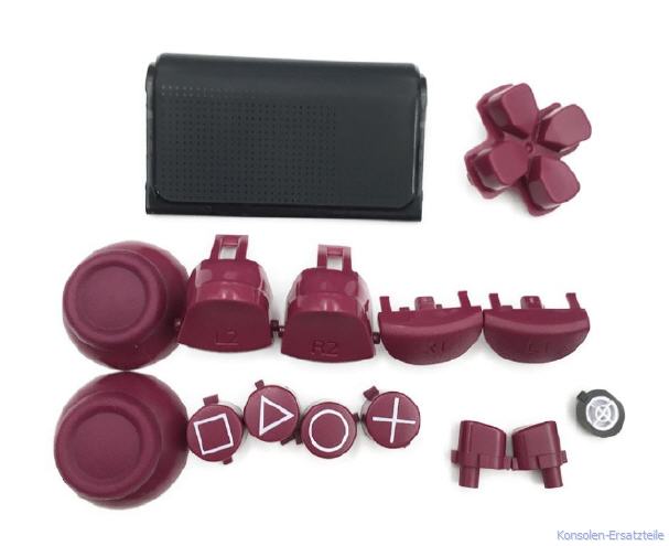 PS4 Slim Pro Trigger Button Set, Tastenset PS4 Pro Controller Trigger Button, PS4 Slim Knöpfe L1 L2 R1 R2, PS4 Tasten, PS4 Ersatztasten, PS4 Tastenfedern, PS4 Ersatzteile für PS4 Dualshock 4 Controller Pro Slim, Controller 4. Generation, Controller 5. Generation, JDS-040, JDS-055