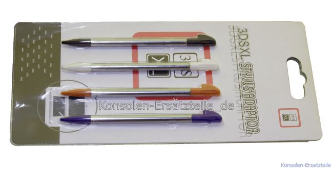 3ds Xl Touchpen Stift Metall 4 Er Set Oder Einzeln