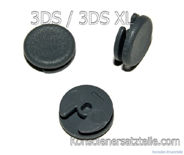 grauer Kunststoff Knopf Nintendo 3DS Analog Controller, Nintendo 3DS Joystick, Schiebepad Nintendo 3DS, nintendo 3ds schiebepad, 3ds analog stick, Knopf für 3DS XL Steuerkreuz, DS circle pad, 3DS analog pad, 3DS pad