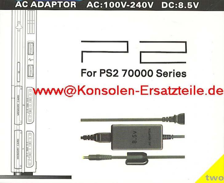 Externes Netzteil für die SONY PS2 - Slim