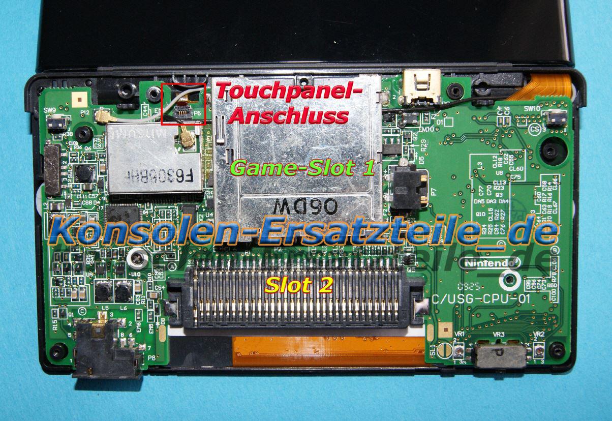 DS-Lite Platine - Unterseite