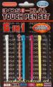 6 x DSi XL Stift Touchpen farbiges Set - Kunststoff - aktuell nur in schwarz und rot lieferbar
