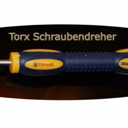 T8 Torx Schraubendreher, gummiert z.B. PS3 Slim