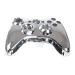 XBOX 360 Wireless Controller Gehäuse, Ersatzgehäuse, Chromglanz, silber metallic glänzend