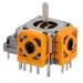 PS3 Controller 3-pol. 3D-Modul, Metallstift orange