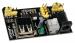 MB102 Power Supply, z.B. für Arduino. Eingang über 5,5mm DC- oder USB-Buchse. Zwei getrennte Ausgangslinien, je auf 3,3V oder 5V einstellbar
