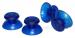 PS4 Controller Kappe Stick Thumbstick - klar blau