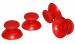 PS4 Controller Analogstick Thumbstick Kappe - rot
