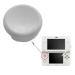 2x Schiebepad, 1x weiss 1x grau für 3DS Controller