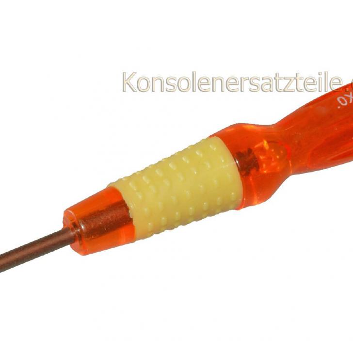 Kreuzschlitz-Schraubendreher, Schraubenzieher mit kleiner Klinge, Spitze - z.B. für div. Handys, Konsolen, 3DS, PSP, PS4 Controller usw. und für allgemeinen Gebrauch.