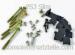 PS3 2000/3000 Slim Gehäuse- Schrauben, Gummifüße, Kappen, Abdeckung im Set