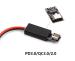 USB-C PD/QC Schummelmodul für USB PD QC Ladegeräte. Für QC 2.0 PD 3.0 - Ausgangsspannung und Leistung mittels Lötbrücke und abhängig vom Ladegerät wählbar: 9V / 12V / 15V / 20V - bis max. 100W / max. 5A. Kabel und Gehäuse nach Auswahl.