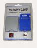 8-MB PS2 Memory Card, IRIS BLUE 8MB Speicherkarte für Playstation 2
