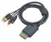 AV Audio Video Kabel, S-Video Composite RCA Kabel für den Anschluss des TV an die XBOX 360. Inkl. Digital Out Anschluss. Original Microsoft.