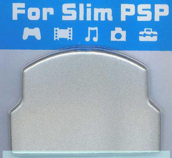PSP 2000 / 3000  Slim Batteriefach Abdeckung, Akkudeckel, silber