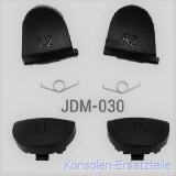 PS4 Trigger Button Set 3. Generation JDM-030 / JDS-030, PS4 Controller Trigger Button, PS4 Knöpfe L1 L2 R1 R2, PS4 Federn, PS4 Tasten, PS4 Ersatztasten, PS4 Tastenfedern, PS4 Ersatzteile für den PS4 Dualshock 4 Controller 3. Gen.